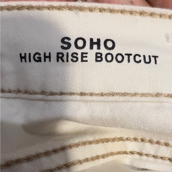 Nicole Miller size 12 Soho High rise Bootcut off white - Picture 4 of 15